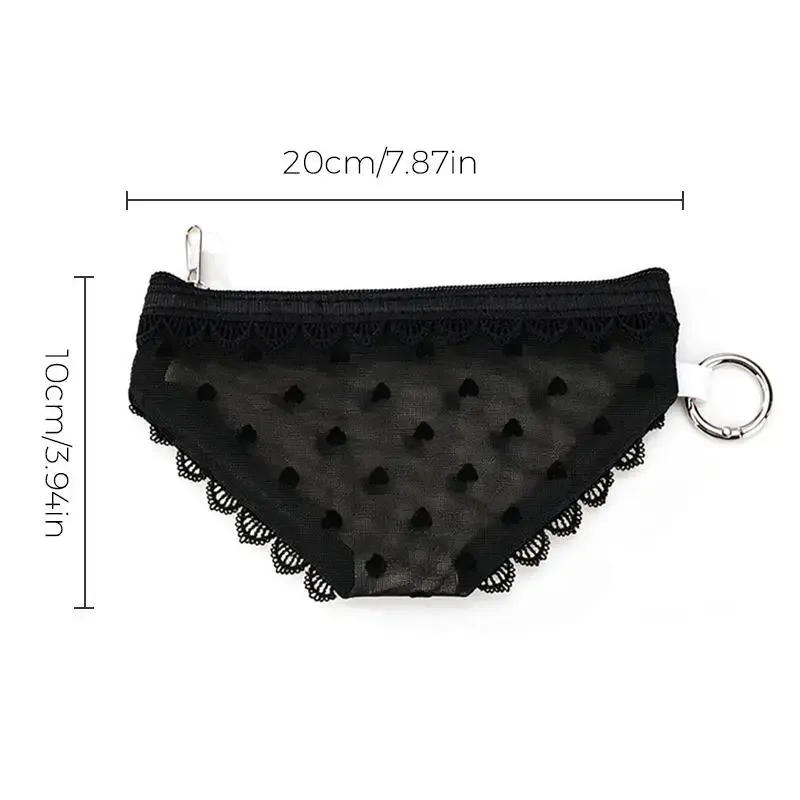pochette de rangement en maille tendance pour cosmétiques, maquillage, bijoux, écouteurs et clés, décorative avec fermeture éclair