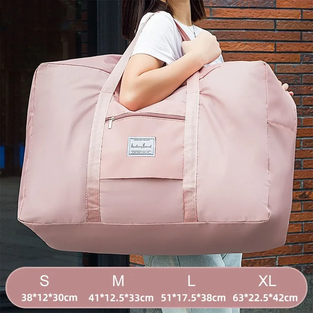 sac de voyage pliable multifonction en tissu oxford, sac à bagages de voyage imperméable grande capacité, sacs à main de voyage, organisateur de vêtements