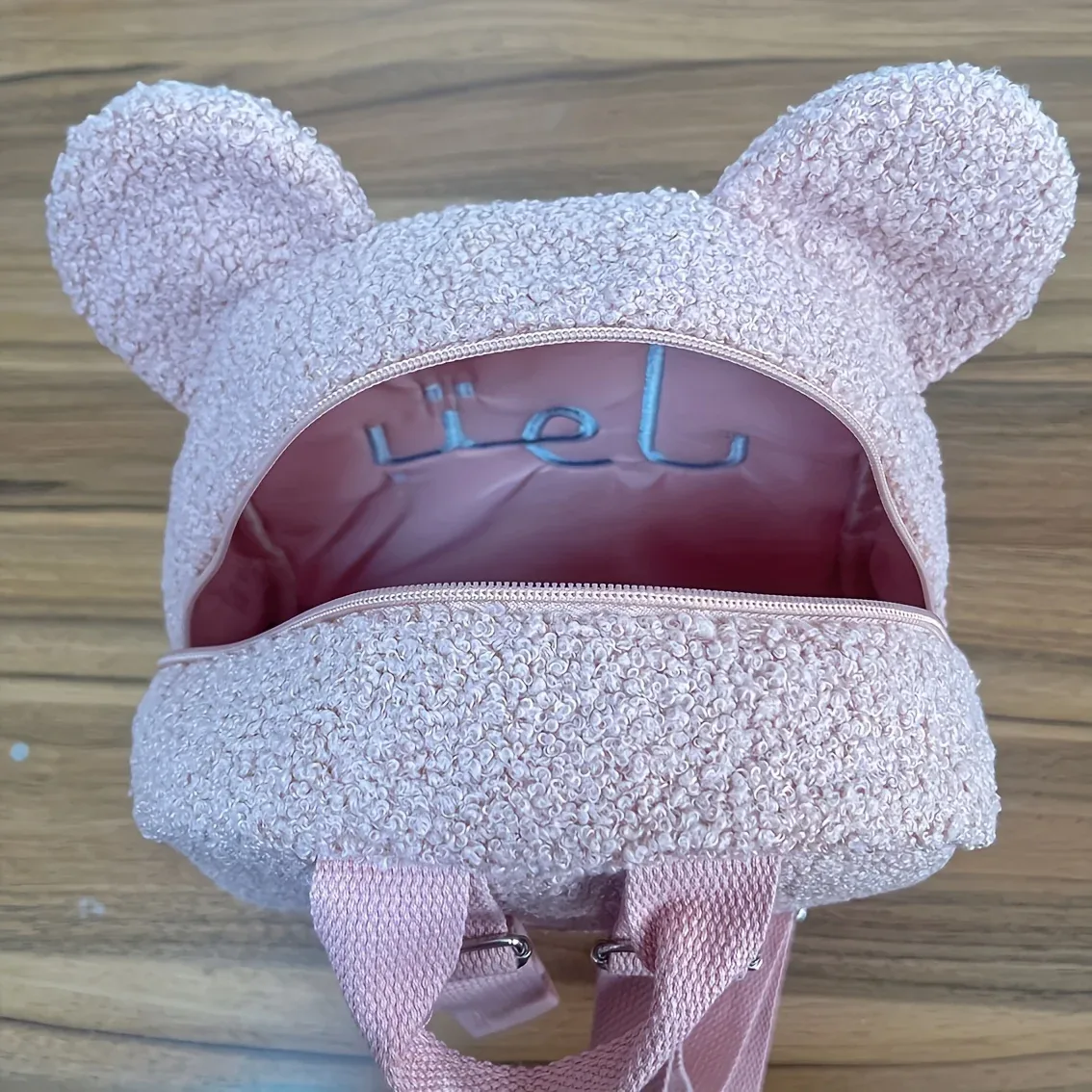 sac à dos ours en peluche avec nom brodé, sacs à bandoulière d'extérieur pour enfants, sacs cadeaux personnalisés pour enfants, automne et hiver