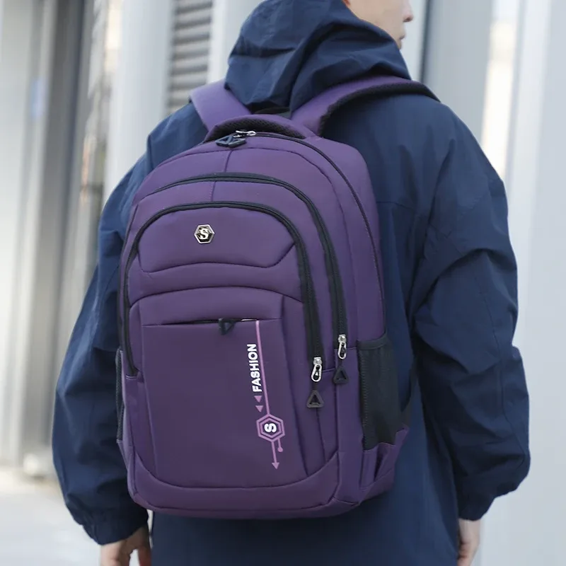 sac à dos pour les trajets quotidiens - grande capacité, bretelles réglables, plusieurs compartiments, adapté pour l'école, les voyages et le travail