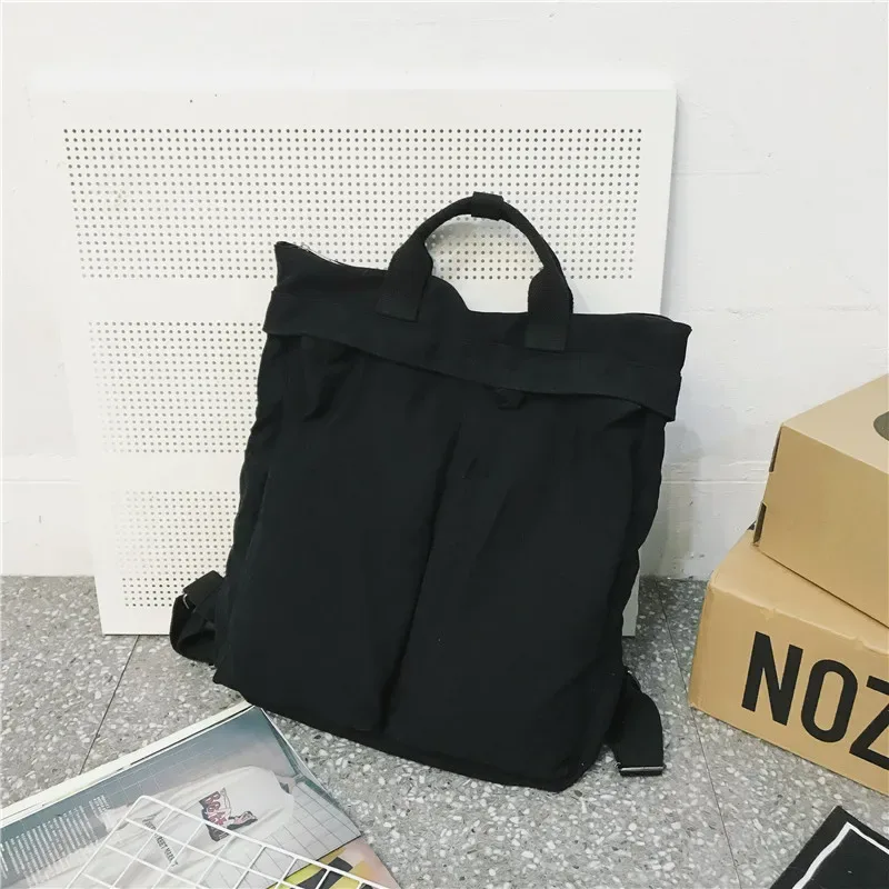 sac à dos en toile pour hommes et femmes, sac d'école grande capacité pour étudiants, sac à dos tendance pour ordinateur portable, sac à dos de voyage et de plein air pour le printemps