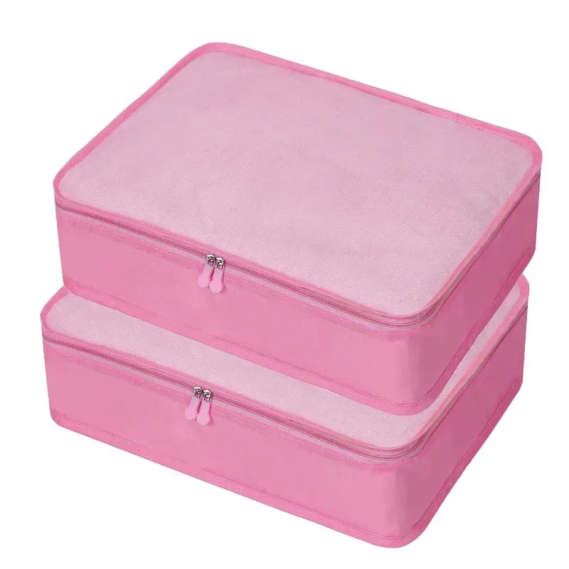 sac de rangement de voyage compressible et étanche, organisateur de bagages portable, pochette pour valise, pour l'organisation des vêtements et des articles de toilette, 1/3 pièces
