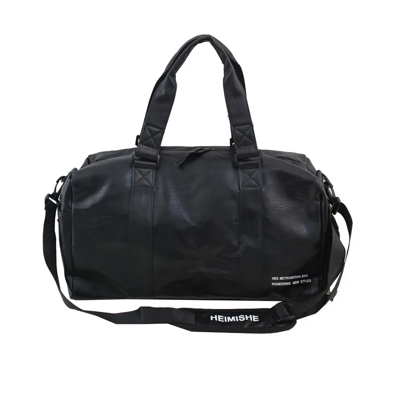 sac de sport pour hommes avec logo personnalisé, grand sac de fitness sec et humide, sac de sport pour hommes et femmes, personnalisation personnalisée, sac de voyage en cuir pu.