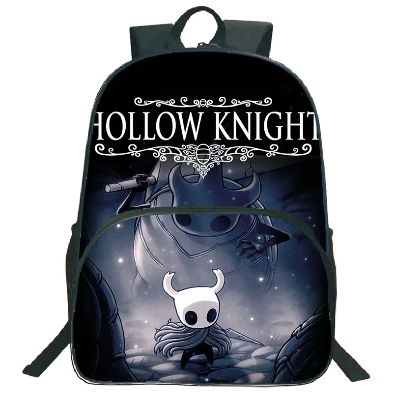sac d'école léger sac à dos de chevalier creux jeu de dessin animé impression cartable pour enfants sac à dos de grande capacité garçons filles sac à dos de voyage
