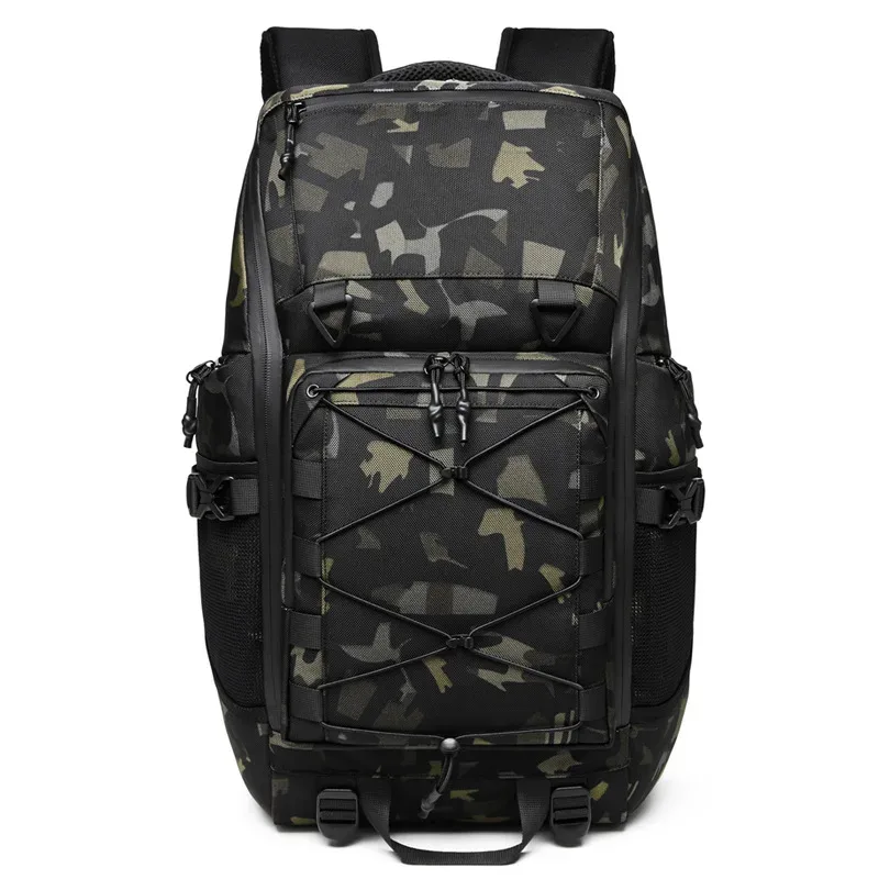 ozuko sac de voyage extérieur étanche 15.6 pouces sac à dos pour ordinateur portable multifonction 30l grande capacité randonnée sac à dos pour hommes