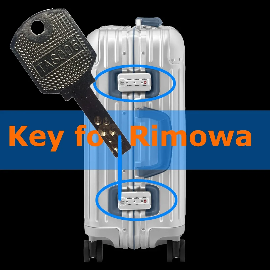 clé de douane tsa pour valise rimowa, clés de serrure tsa006, clés de serrure à code tsa007 tsa002 tsa008, acc