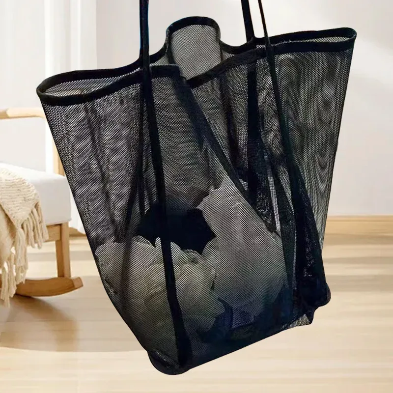 sac de plage, sac de rangement pour enfants, sac de rangement pour la plage et la natation, sac de courses, durable et réutilisable.
