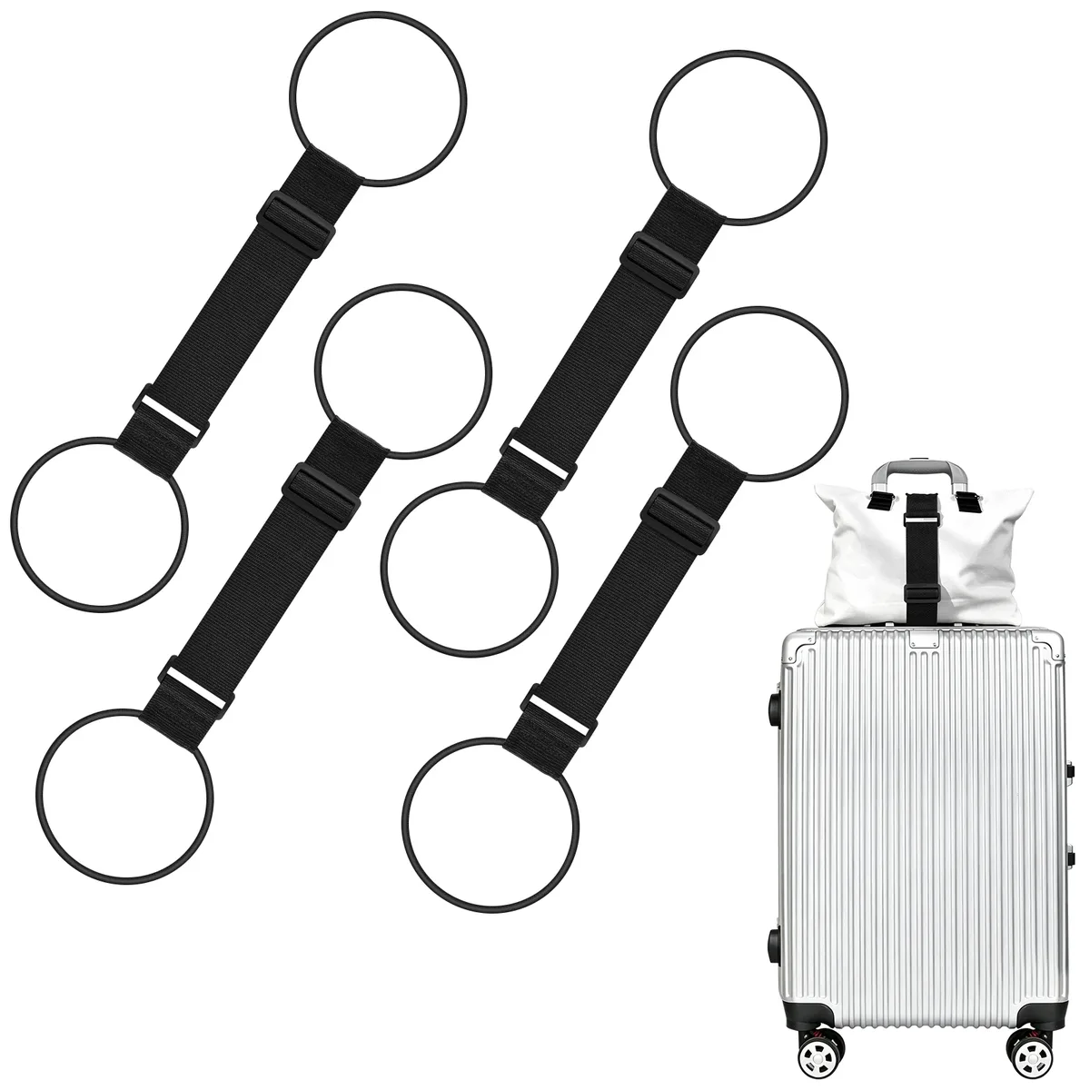 sangle de bagage réglable pour valise de voyage, sangle de fixation pour sac à main