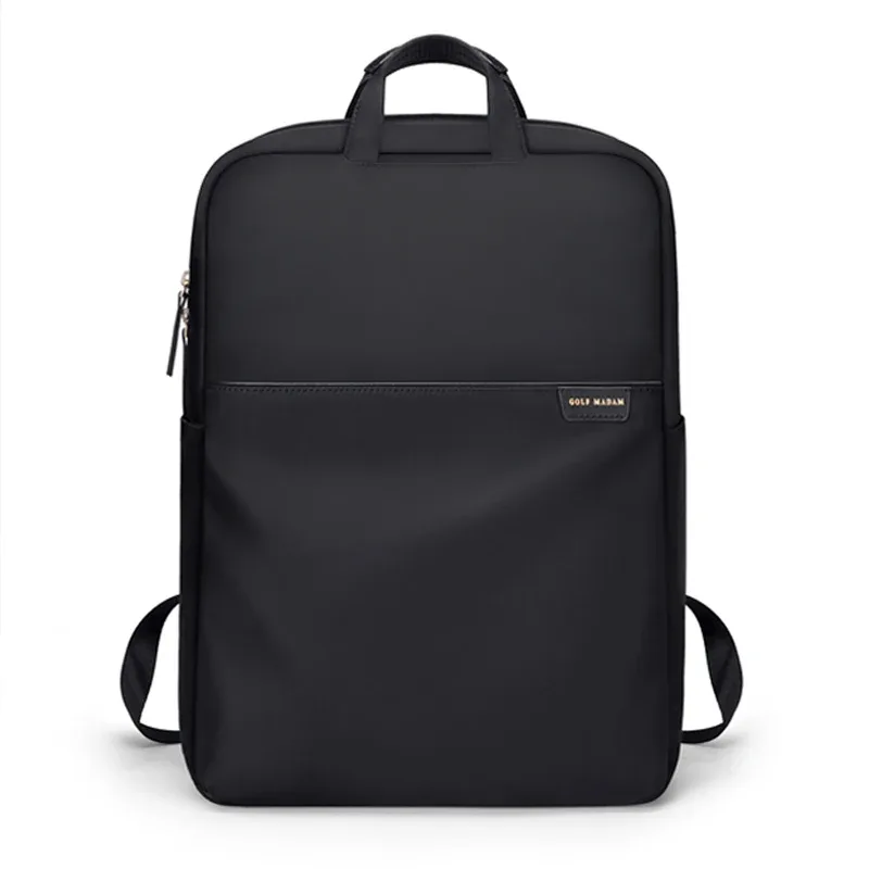 sac à dos d'affaires de golf pour femmes, sac à dos mince pour ordinateur portable de 15 à 6 pouces et 13 pouces, sac de voyage simple, sac d'école en nylon étanche