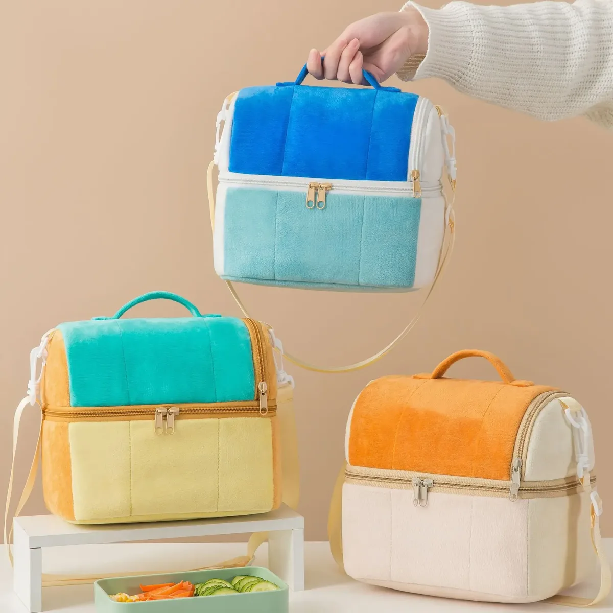 Sac thermique boîte à déjeuner pour le travail sac de pique-nique voiture Bolsa réfrigérateur Portable sac isotherme sac à dos alimentaire
