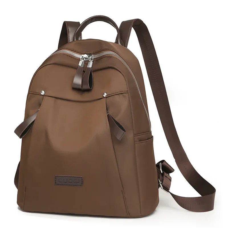 sac à dos tendance pour femmes avec plusieurs compartiments, solide et durable, sac d'école pratique pour les voyages quotidiens