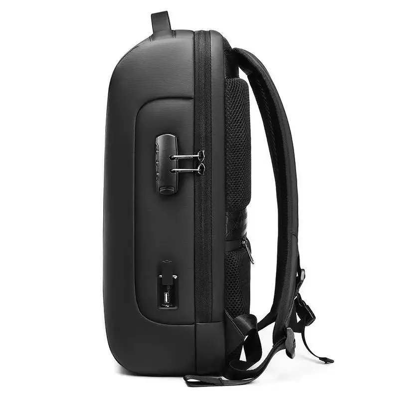 sac à dos antivol pour homme, multifonctionnel, grande capacité, business, voyage, charge usb, 15.6 pouces
