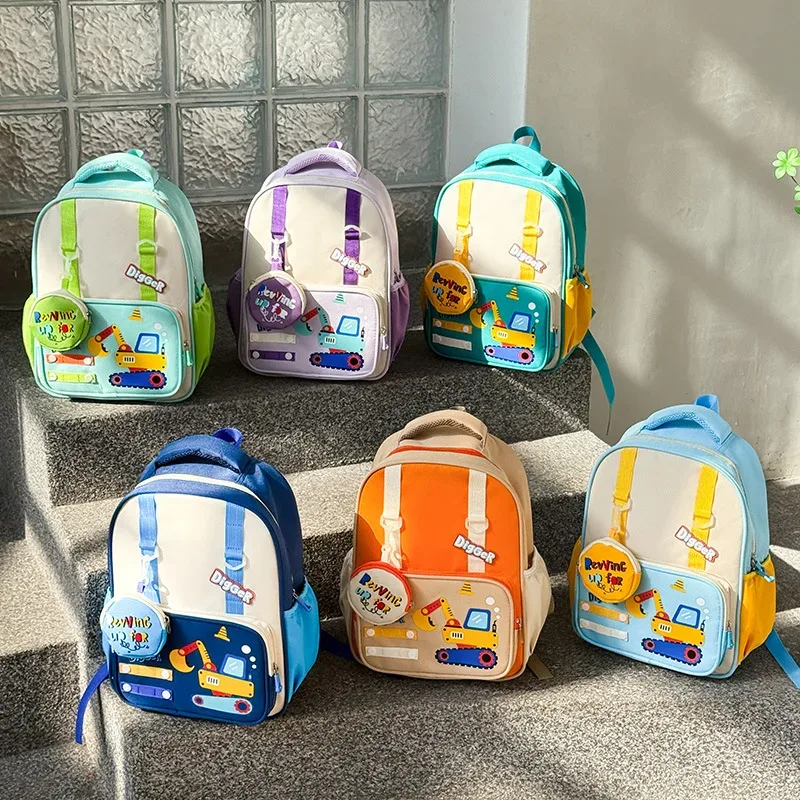 Sac à dos mignon pour bébé de la maternelle, sac pour garçons et filles, sac à dos de dessin animé pour enfants de 1 à 6 ans
