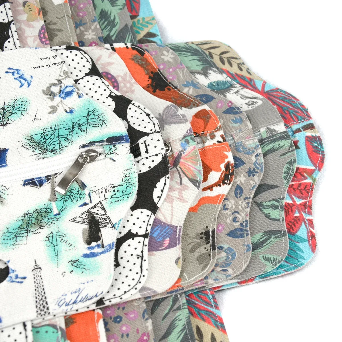 nouvel organisateur intérieur en tissu de toile à motifs floraux, grande capacité, pour sac obag classic standard mini, accessoire pour sac obag