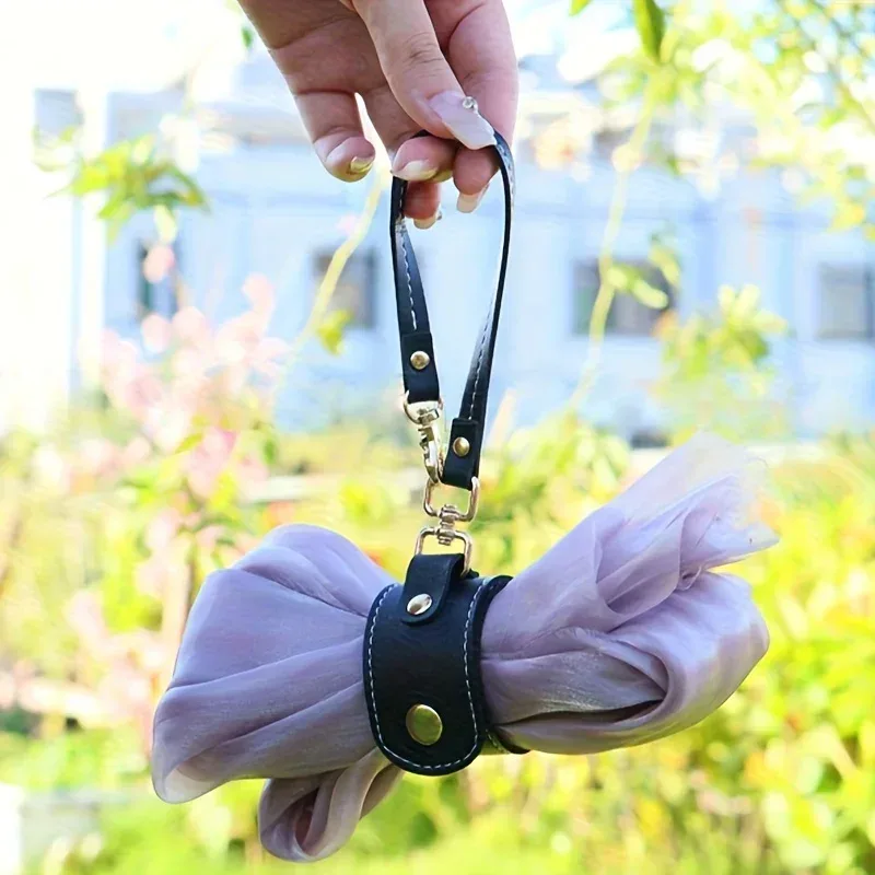 clip d'accessoires de voyage multifonctionnel – porte-écharpe, gant et chapeau |   conception ronde à la mode, rangement sûr pour valises