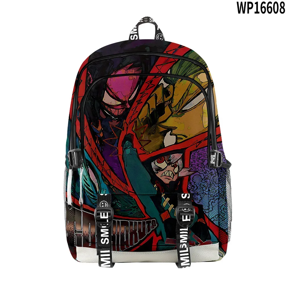 sacs d'école de nouveauté pour jeunes populaires unisexe gachiakuta sacs de voyage impression 3d oxford sacs à dos multifonctions imperméables pour ordinateur portable