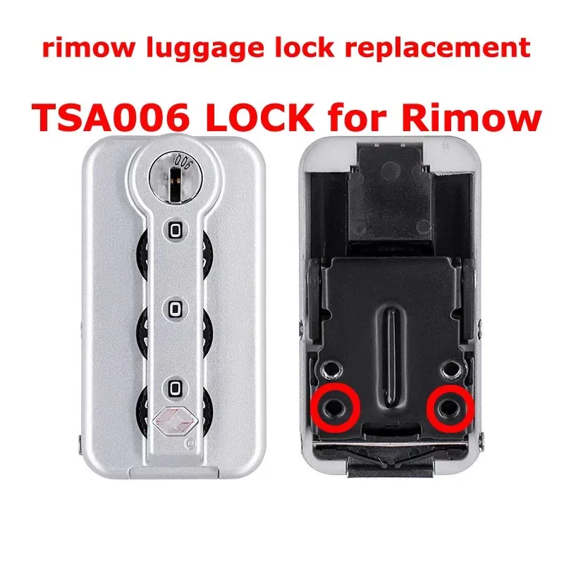 serrure de bagage tsa006 tsa007, adaptée au remplacement de la serrure de bagage rimowa tsa006, pour le rempla