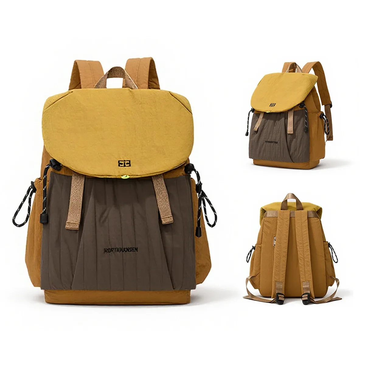 le sac à dos est léger, simple, polyvalent, grande capacité, sac à dos de voyage pour ordinateur, lycéen, lycéen, sac d'école pour étudiant, fille