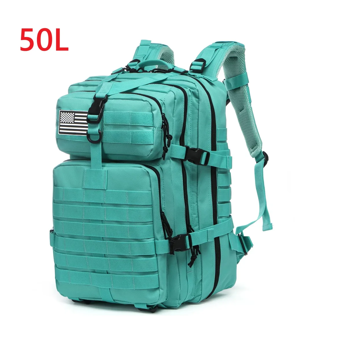 30l/50l 1000d nylon sac à dos étanche sacs à dos en plein air tactique sport camping randonnée trekking pêche chasse sac