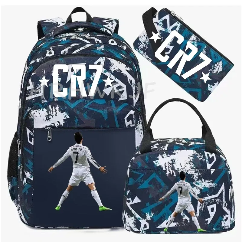 sacs à dos de sport cr7, sacs d'école camouflage pour ordinateur portable, pour hommes et femmes, sac à dos de grande capacité pour les voyages, le bureau, les trajets scolaires