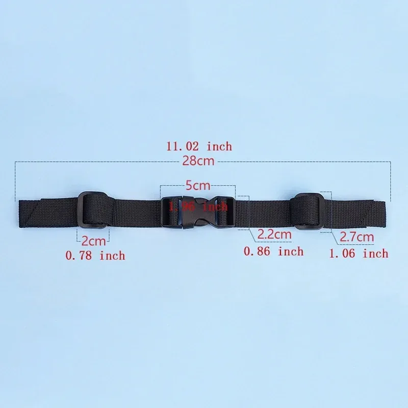 sangle de poitrine réglable robuste pour sac à dos, sangle de poitrine pour sac à dos, ceinture de poitrine détachable avec boucle à dégagement rapide