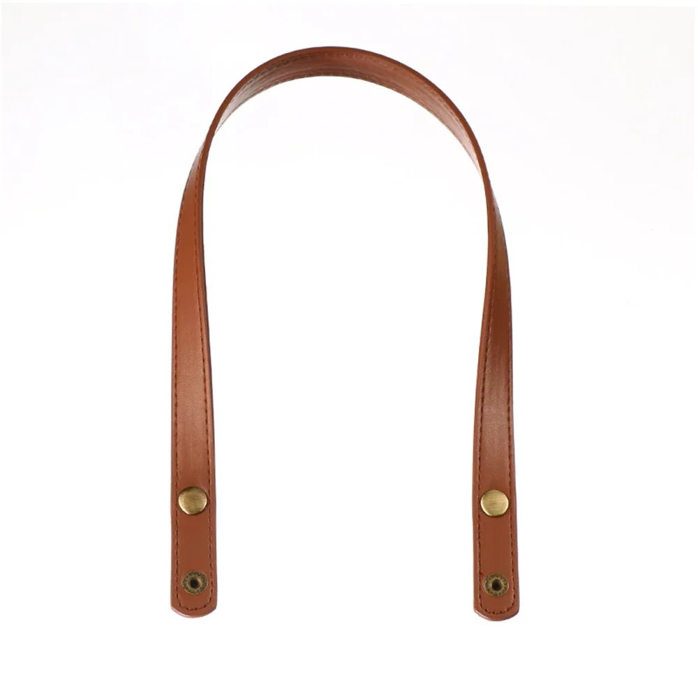 1pc sacs en cuir pu poignée sac à bandoulière sangle plaine tissage femmes sac poignées bricolage poignée de remplacement sac à main ceinture sac accessoire