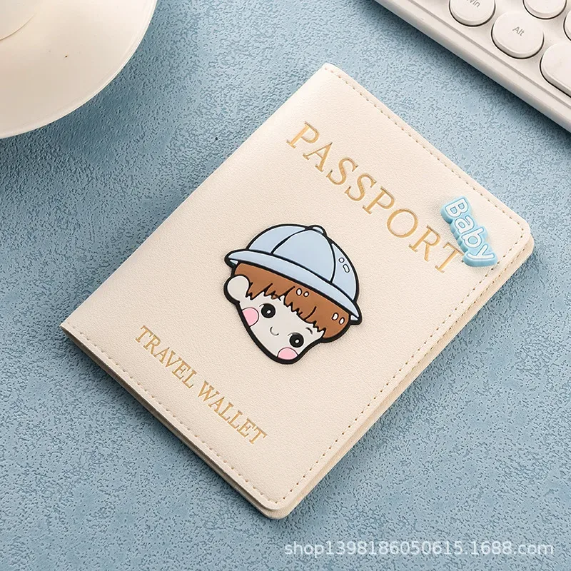 couverture de passeport sur le thème d'anime, porte-documents de voyage tendance pour sac essentiel quotidien, couvertures de passeport