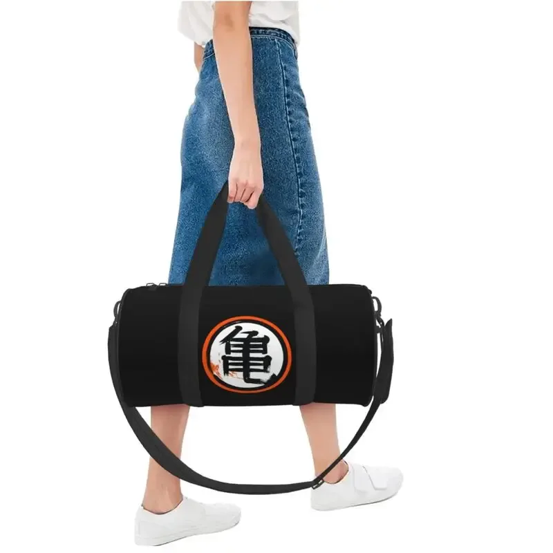 sacs de voyage à imprimé kanji dbz, sacs à bagages portables pour hommes et femmes, sac de voyage léger pour voyages, sports, gym, yoga