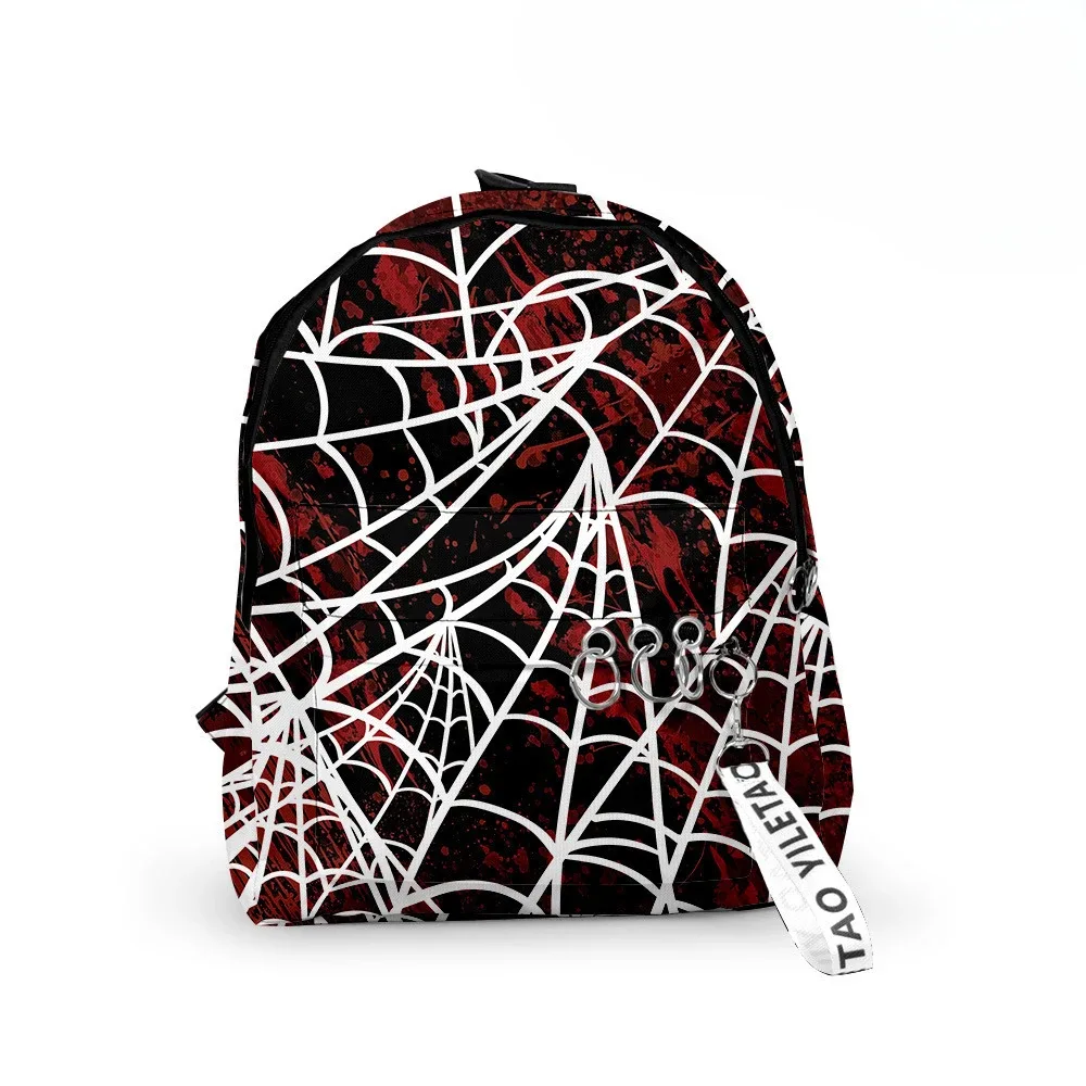 sacs à dos en toile d'araignée pour halloween, chauves-souris, sacs de voyage de randonnée college mignons kawaii, sac à dos scolaire pour étudiant, sac à dos pour garçon, fille, femme, homme, ordinateur portable