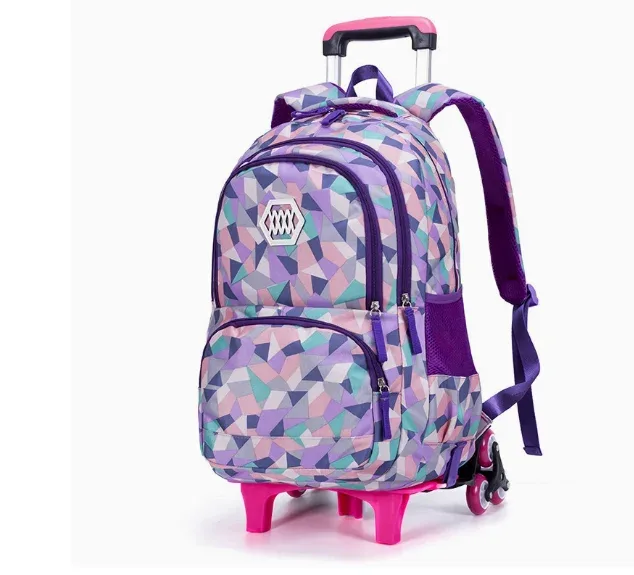 sacs à dos à roulettes pour filles, sacs de voyage pour enfants, sacs à roulettes pour filles, sacs à dos à roulettes pour l'école