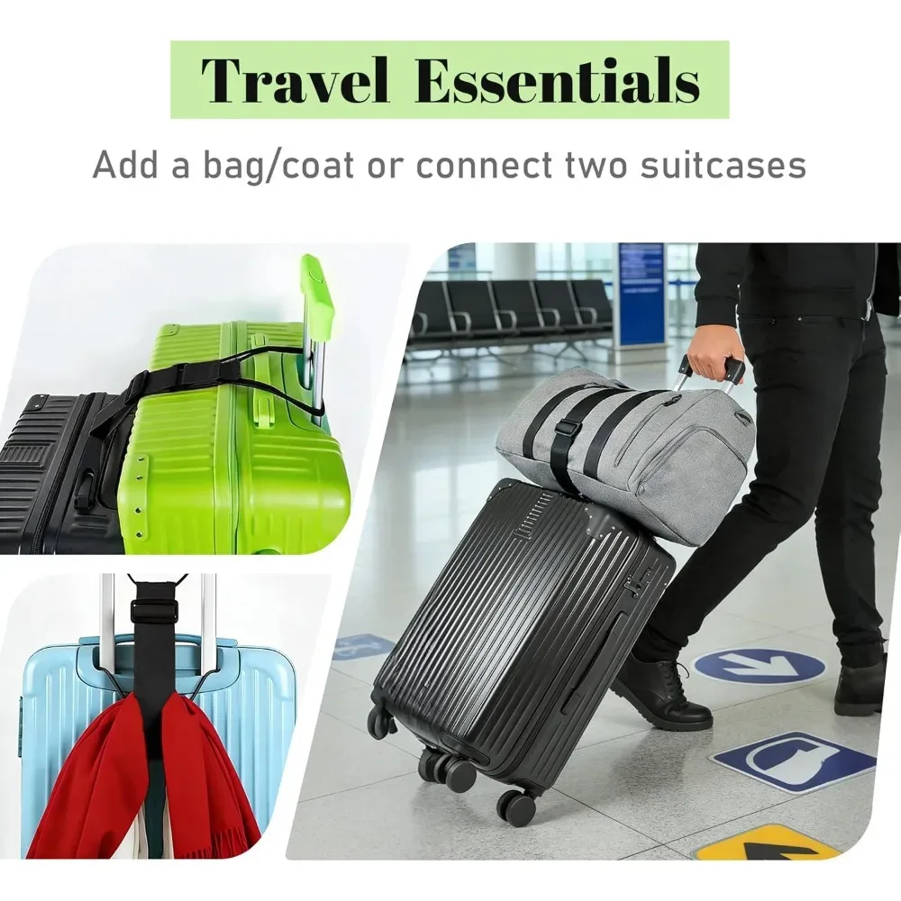 sangle de bagage réglable pour valise de voyage, sangle de fixation pour sac à main