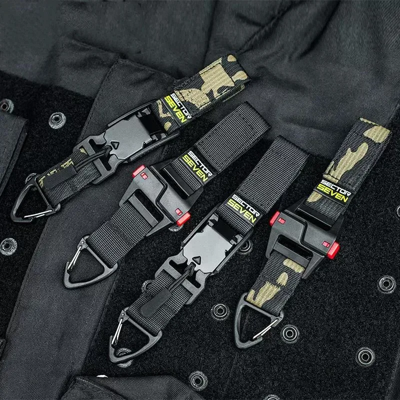 Fermoir à crochet de ceinture à dégagement rapide DulMagnetic, accessoires de sac à dos de survie en plein air, cintre de sangle de sac Techwear, multifonction
