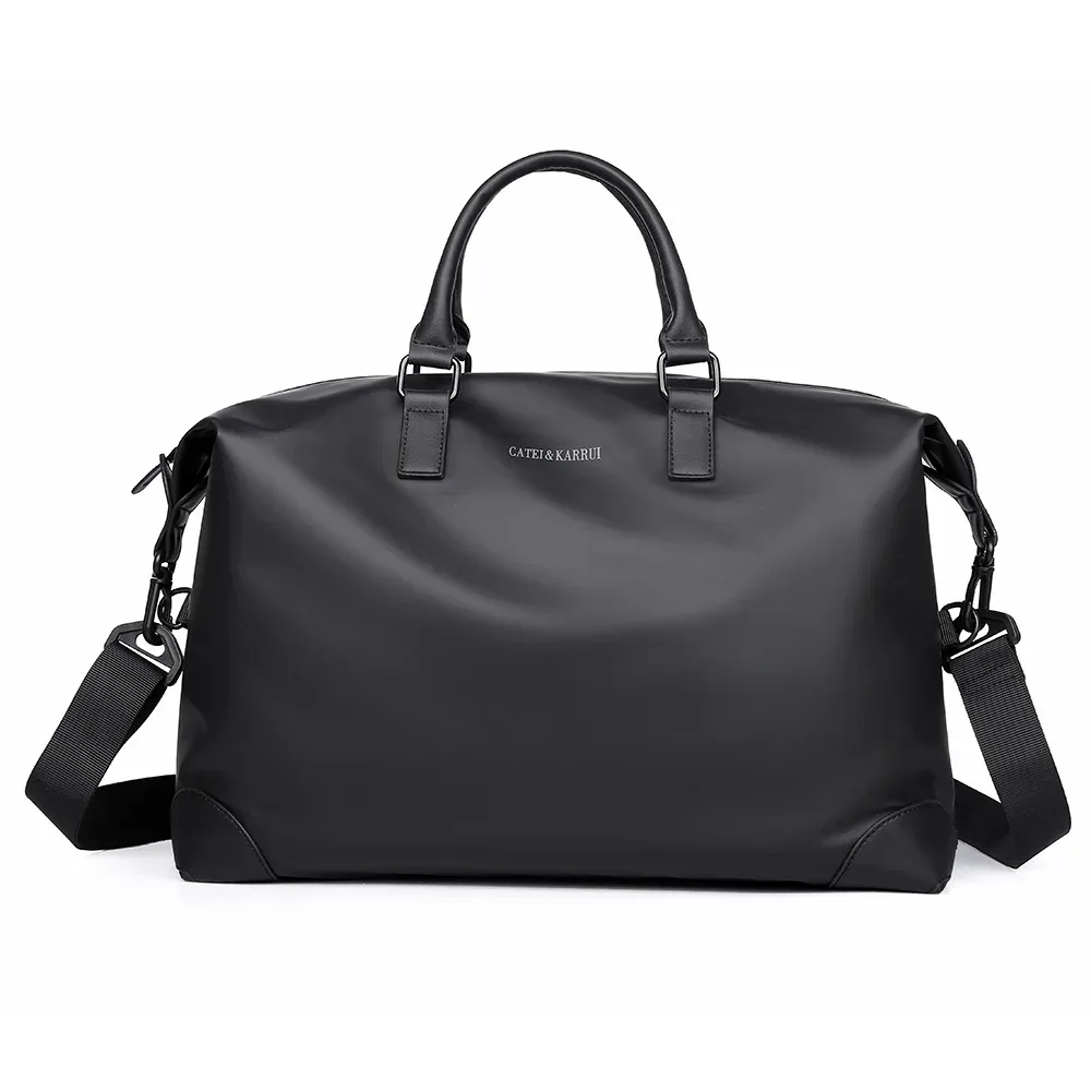 sac à bandoulière fourre-tout de voyage unisexe, sac à main séparé sec et humide, compartiment de grande capacité, sac de gymnastique de yoga, fourre-tout léger de fitness
