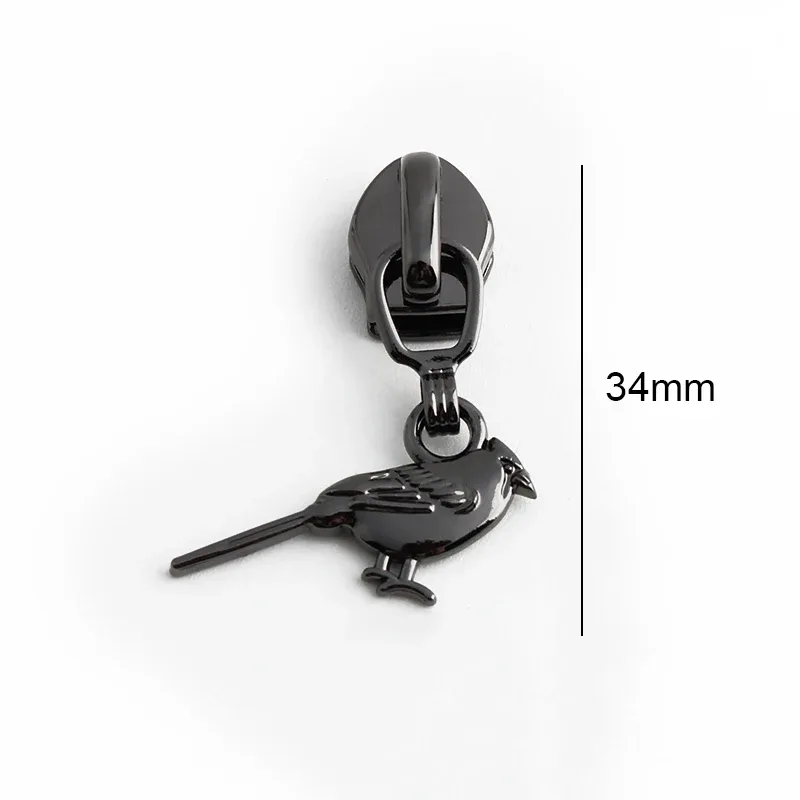 5/10/20 pièces 5 # curseur de fermeture éclair pour fermetures à glissière en nylon, sac à bande, extracteur de tête de fermeture, valise, kit de réparation de fermeture à glissière, accessoires de couture
