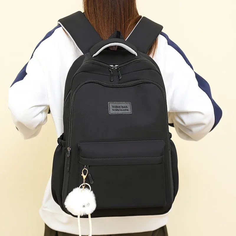 sac à dos femme grande capacité femme multi-poches décontracté femme sac de voyage cartable de haute qualité pour adolescente livre sac à dos