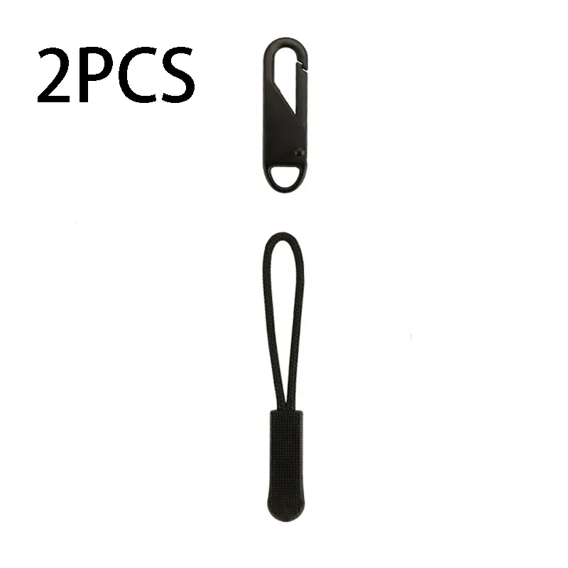 10/20 pièces fermeture éclair de remplacement tire l'extension de cordon pour sacs à dos vestes bagages sacs à main sacs à main