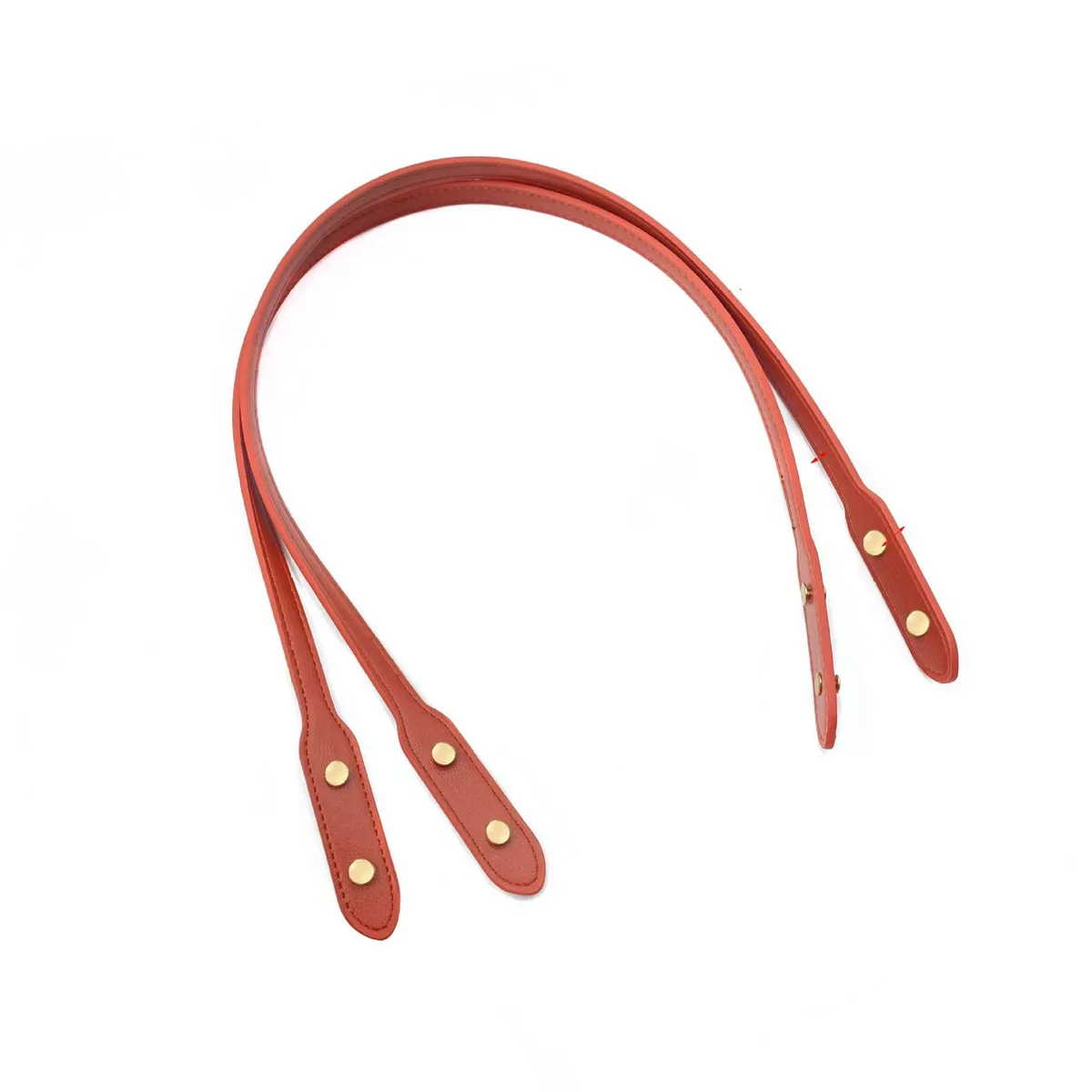 2 sangles de remplacement réglables en pu pour sacs à bandoulière, double couche, avec accessoires à vis, outils de bricolage faits main