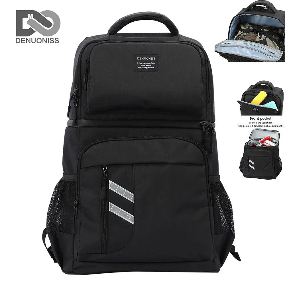 DENUONISS mode hommes sac à dos sac à bandoulière mâle sac isotherme voyage sacs à dos quotidien sac à dos pour adolescent garçon Mochila 2024