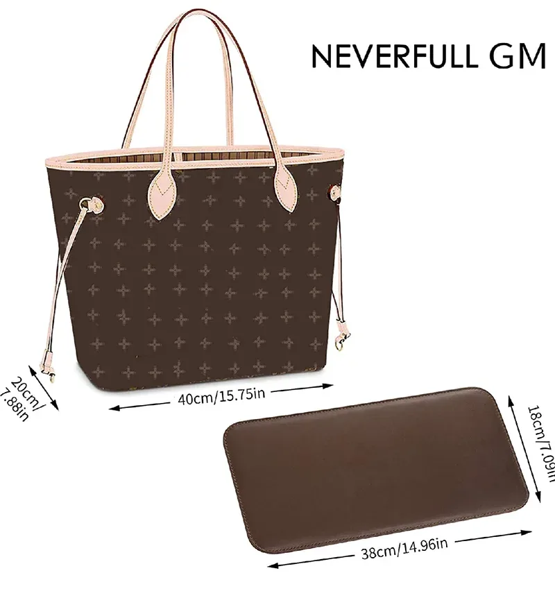 base de sac à main façonnant pour neverfull pm/mm/gm speedy 25/30/35, organisateur d'insertion compatible, sac de luxe, support façonnant en cuir