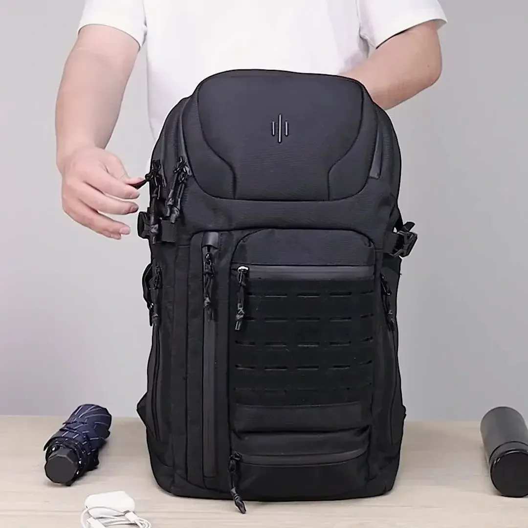 Ozuko sac à dos de voyage pour ordinateur portable sac à dos d'université de grande capacité sac de trajet d'affaires adapté aux ordinateurs portables de 17 pouces pour hommes
