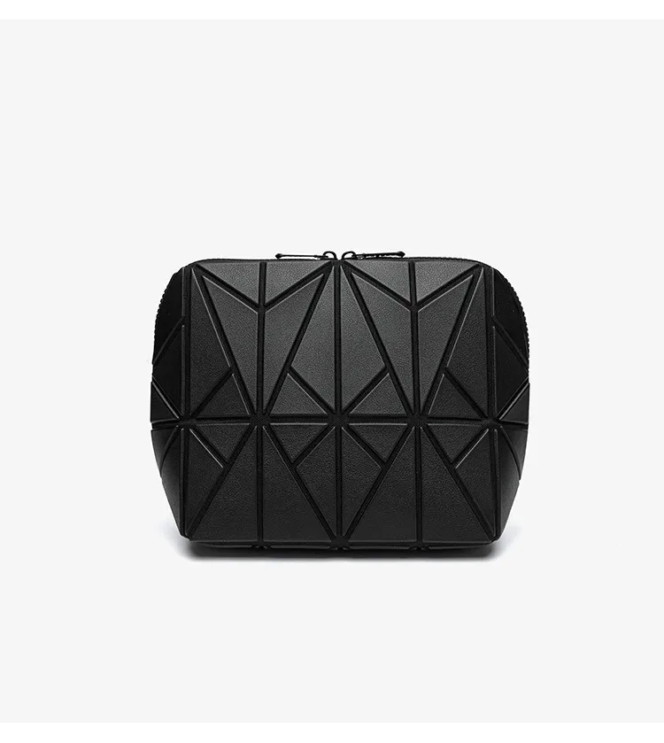 sac de rangement eva, grande capacité, organisateur de cosmétiques, pochette de toilette portable multi-poches pour les voyages, utilisation quotidienne pliable, pour femmes et filles