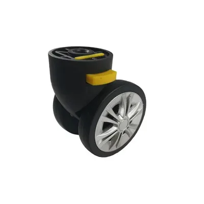 accessoires de remplacement de bagages pour valise, roues universelles amovibles démontables, pièces de réparation de poulie de roue détachables enfichables