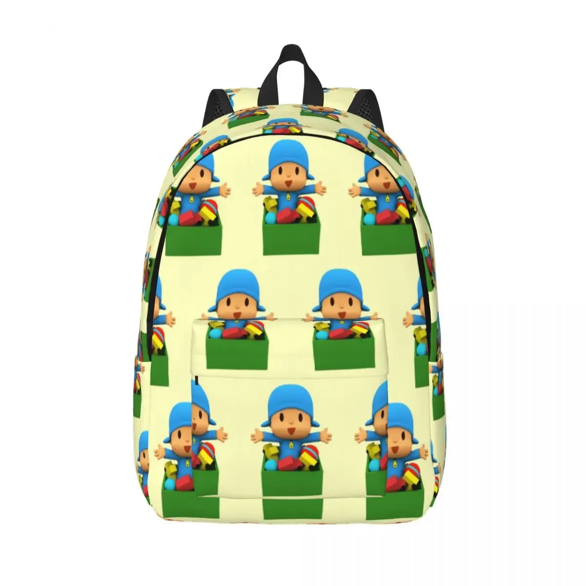 pocoyo étudiant sac à dos sac d'école randonnée voyage sac à dos pour hommes femmes mode bookbag sacs à bandoulière