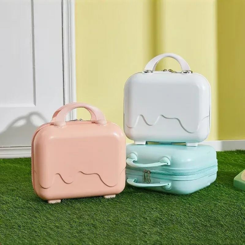 petites valises de voyage rose vif pour femmes, boîte à main pure, tendance, bagages à main, nouvelle collection 2023
