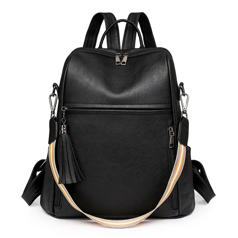 sac à dos antivol pour ordinateur portable de voyage pour femme, sac à livres universitaire, grande capacité, sacs initiés par l'ordinateur, degré d'eau, dames