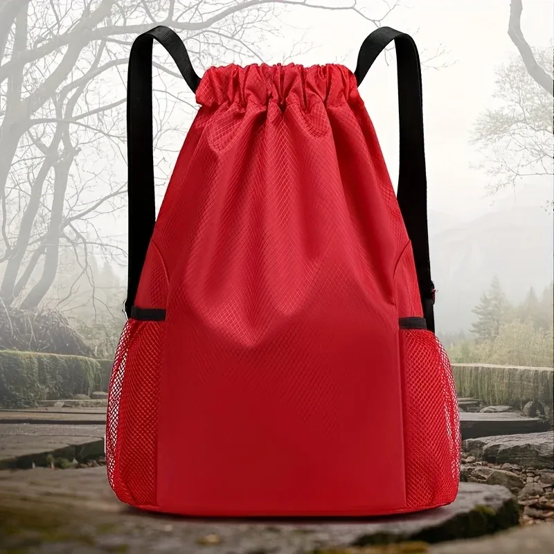 sac à dos neutre à cordon de serrage, sac de sport de grande capacité, adapté aux voyages, au sport, au fitness, sacs à dos pour hommes de grande capacité