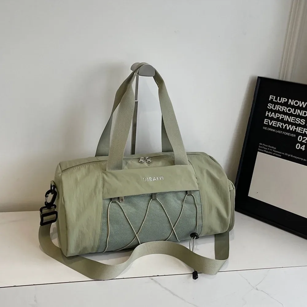 sac de voyage de style coréen grande capacité, imperméable, pour le sport et le fitness, sac de sport séparé pour articles secs et humides, idéal pour la natation
