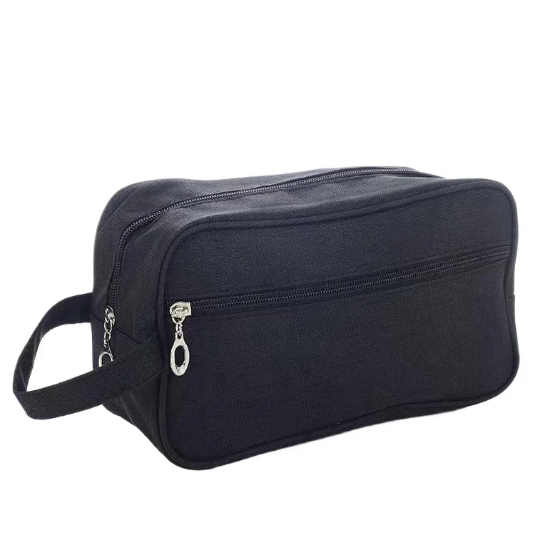nouvelle trousse de maquillage imperméable en tissu oxford, organiseur de voyage pour homme, trousse à cosmétiques portable, trousse de toilette multifonctionnelle pour femme