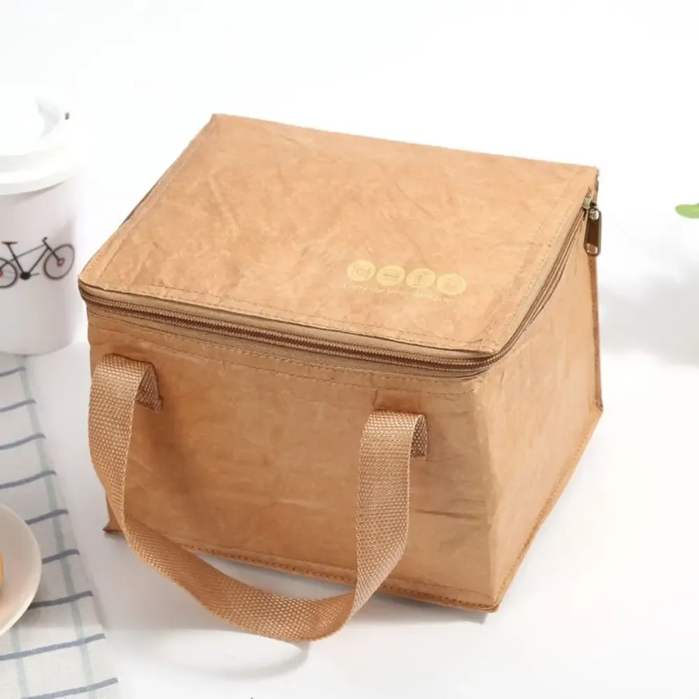organisateur de petit déjeuner, glacière étanche, boîte à déjeuner, sac à déjeuner étanche, sacs à main alimentaires, sacs en papier kraft, fourre-tout en toile
