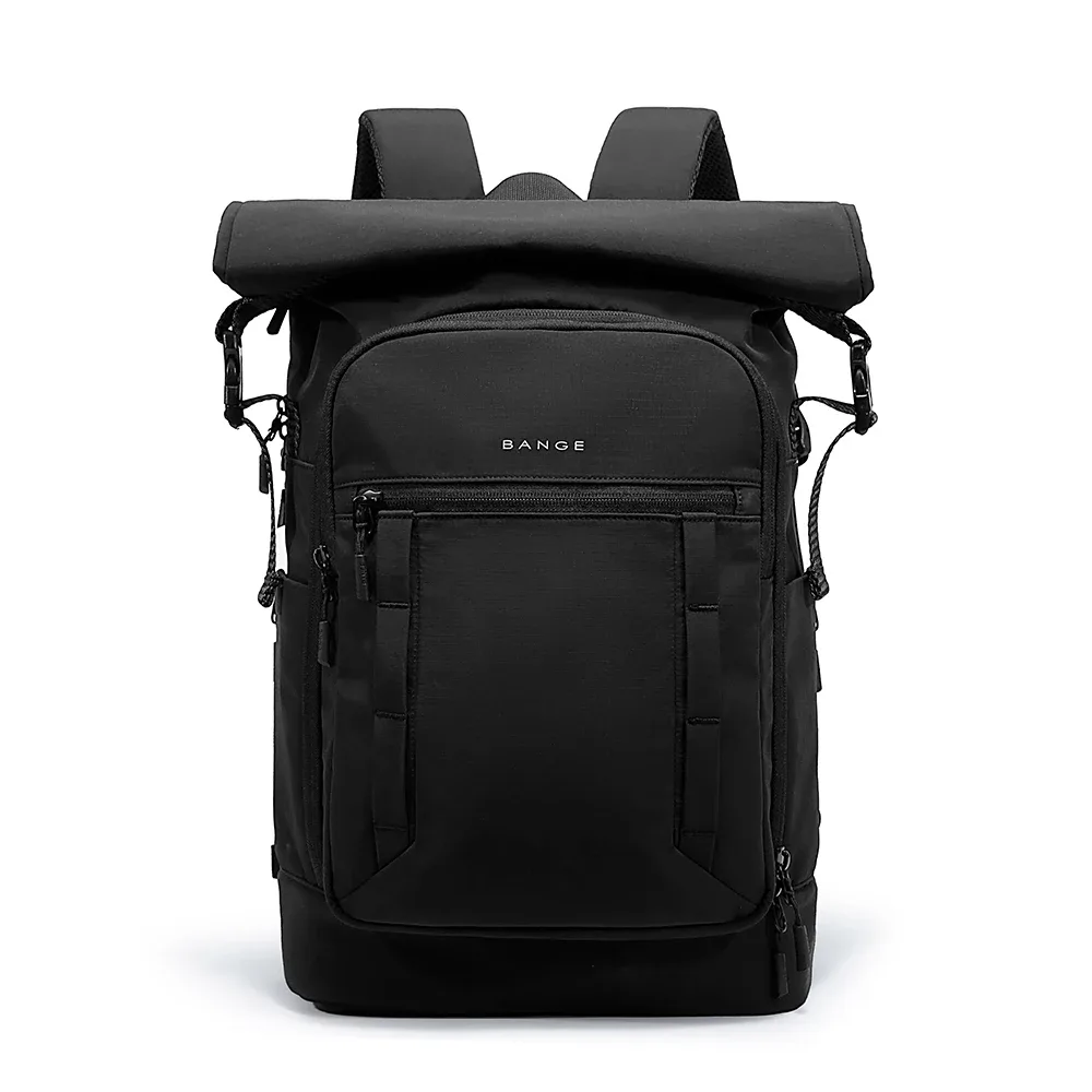 bange – sac à dos imperméable décontracté pour hommes, adapté aux ordinateurs portables de 15.6 pouces, extensible, pour voyage urbain, école, sac quotidien résistant aux éclaboussures